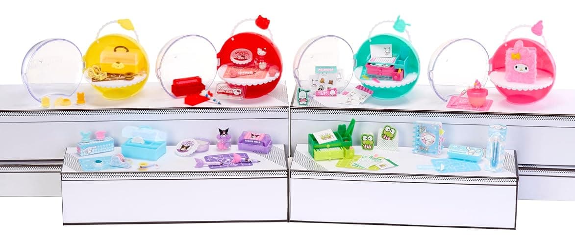 MGA's Miniverse Make It Mini Hello Kitty and Friends Series 3 Mini Collectibles, Sanrio, Retro Stationery Replicas, Crafts, DIY, 8+ thumbnail 16