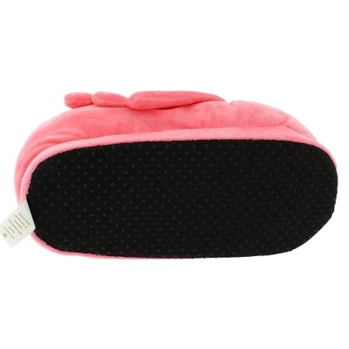 Happy Feet Animal Slippers for Adults and Kids, Cozy and Comfortable, Sturdy Rubber Soles, Thick 1-Inch Memory Foam Footbed, Non-Skid Bottoms, Plush Velvety Material Slippers, As Seen on Shark Tank thumbnail 7