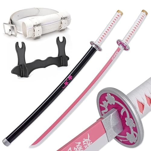 Zisu Demon Katana Sword, About 41 inches, Hashira Pillars & Protagonist Katana for Cosplay Purpose, Anime Original Texture - Image 1