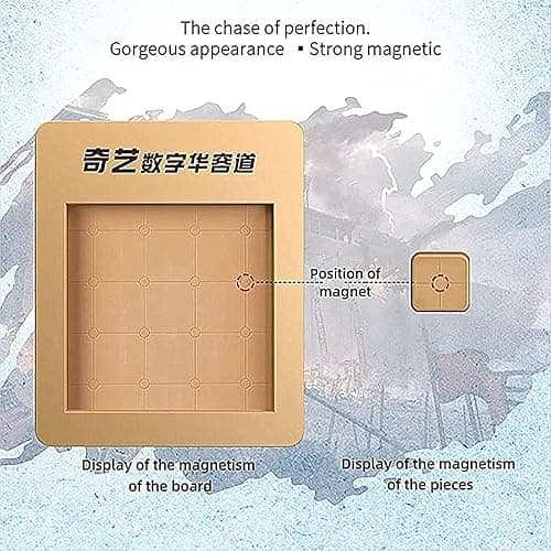 LiangCuber QY Toys 5x5 Klotski Puzzle Magnetic Sliding Number Puzzle ABS Brain Teasers Toy Tangram Jigsaw Intelligence (24-Digit Version) thumbnail 6