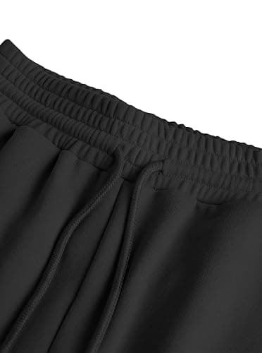 Ecolala Girls Wide Straight Leg Loose Sweatpants Elastic Waist Drawstring Jogger Pants thumbnail 3
