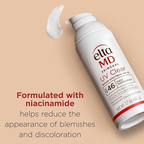 EltaMD UV Clear Face Sunscreen SPF 46, Oil-Free Sunscreen with Zinc Oxide, Dermatologist Recommended thumbnail 7