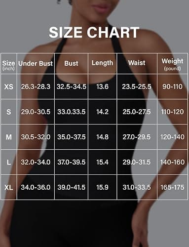HIGORUN Halter Impact Tank Tops for Women Y2K Workout Longline Crop Tops with Built in Bras Open Back Going Out Gym Top thumbnail 6