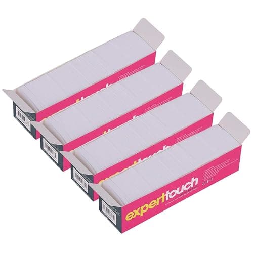 Lint Free Nail Wipes Nail Art Gel Polish Remover Cotton Pads 4 Boxes (1300 Pieces) - Image 1