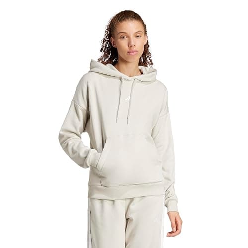 adidas womens Essentials Small Logo Feelcozy Hoodie - Image 1
