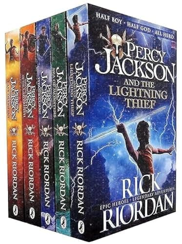 Percy Jackson X 5 Book Set Series Collection 5 Book Set - Image 1