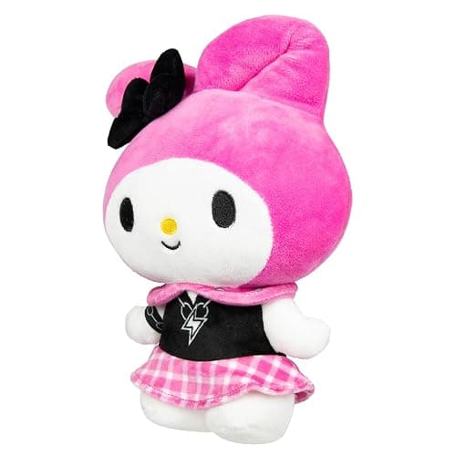 Jazwares Hello Kitty and Friends Series 2, My Melody 8-inch Punks Plush - Officially Licensed Sanrio Product from Ages 6+ thumbnail 4