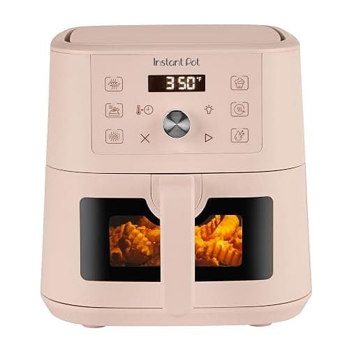 Instant Pot 4QT VORTEX 6-in-1 Mini Air Fryer, Air fry, Bake, Roast, Broil, Dehydrate or Reheat, Rosewater, 4 Quarts - Image 1