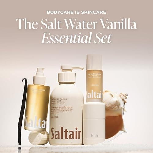 Saltair Body Oil - Luxurious Salt Water Vanilla After Shower and Bath Oil for Women and Men. Botanical, Non-Greasy, Well-Absorbing Moisturizer for Hydrating Dry Skin – 4oz Bottle thumbnail 3