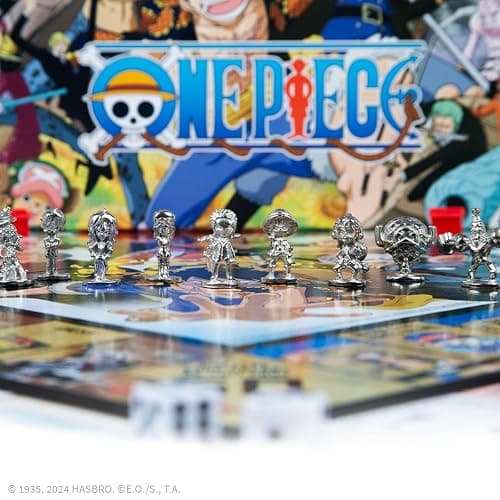 Monopoly: One Piece Edition Board Game | Buy, Sell, Trade with Popular Characters from the Manga & Anime Series | Featuring 9 Miniature Tokens | Officially Licensed Merchandise and Collectible thumbnail 8