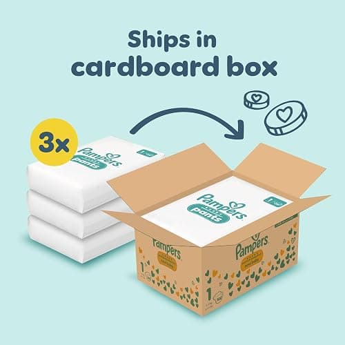 Pampers Premium Protection New Baby Size 1, 180 Nappies, 2kg-5kg, Monthly Pack, The Only Newborn Nappy Approved by British Skin Foundation thumbnail 2