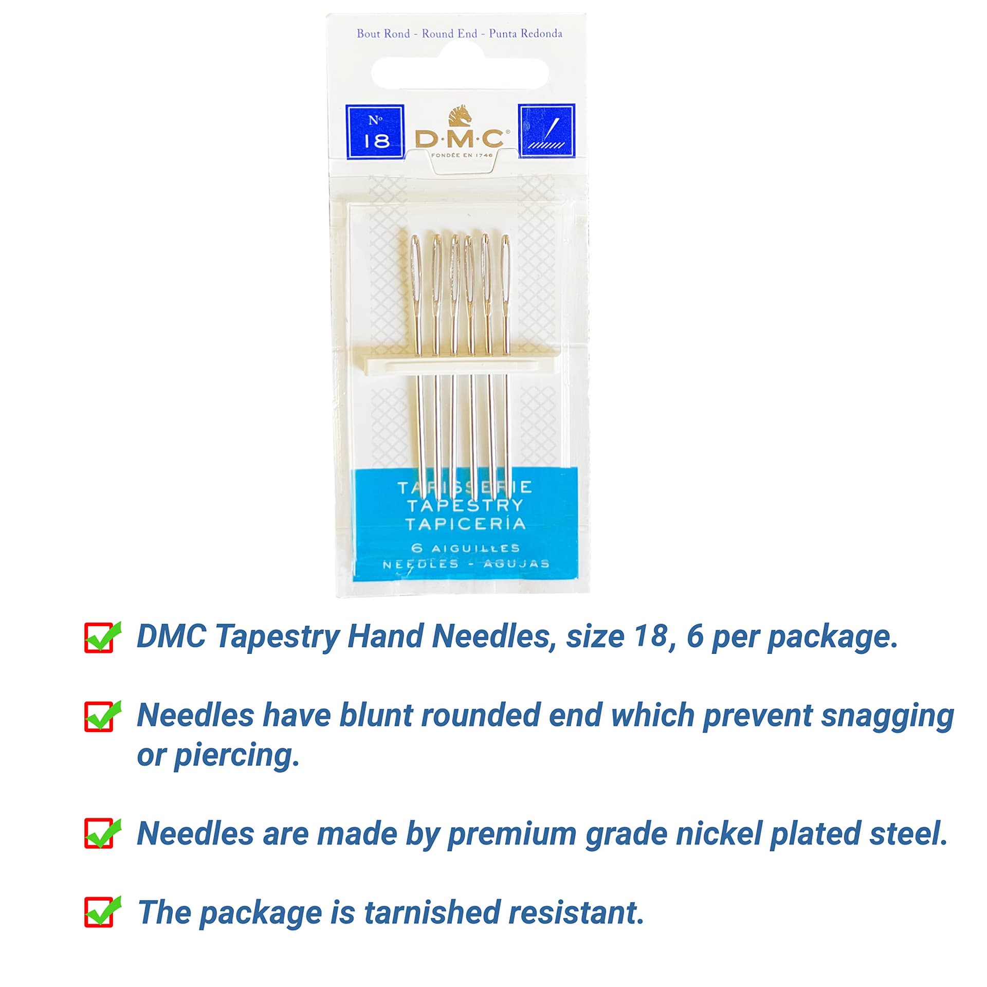 DMC Embroidery Floss, Anniversary Collection Pack. 36 Colors Cotton Embroidery Thread Bundle with Hand Embroidery Needle Size 18. Premium Cross Stitch String Set. Yarn Kit, DMC Mouline Threads. thumbnail 5