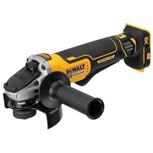 DEWALT 20V MAX* Angle Grinder Tool Cordless Brushless, 4 1/2 Inch, with Paddle Switch and Kickback Brake, Tool Only (DCG413B) - Image 1