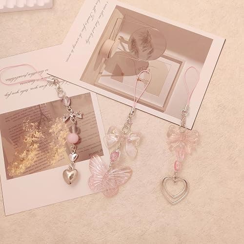 AGEN KGEN Cute Y2K Phone Charm Aesthetic Phone Charms Accessories Cute PhoneLanyard String for Bag Purse Backpack Airpods Pendants Decor thumbnail 3