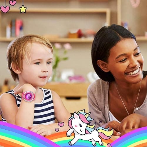 VAPCUFF 3D Cartoon Waterproof Watches for Girls with Alarm - Best Toys Gifts for Girls Age 3-12 thumbnail 7