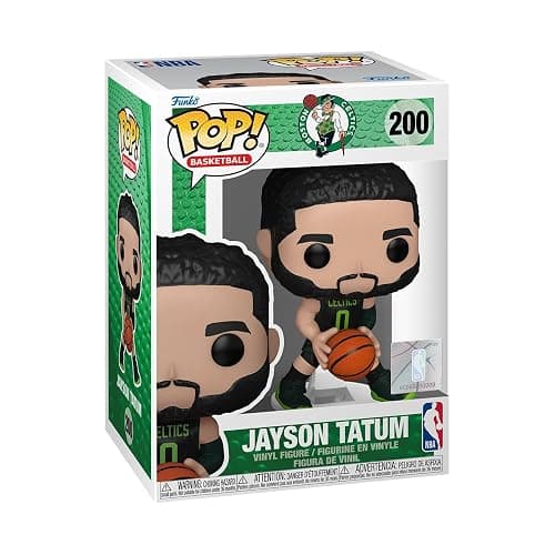 Funko Pop NBA: Boston Celtics - Jayson Tatum - (24-25 City Edition) - Collectable Vinyl Figure - Gift Idea - Official Merchandise - Toys for Kids & Adults - Sports Fans - Model Figure for Collectors - Image 1