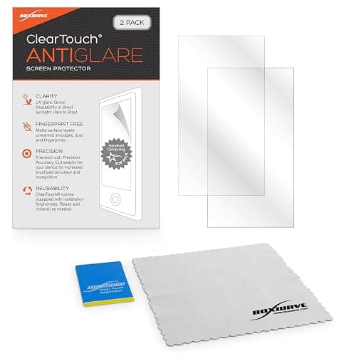 BoxWave Screen Protector Compatible with Vibagary Mini Phone Unlocked Mini Smartphone for Kids (3 in) - ClearTouch Anti-Glare (2-Pack), Anti-Fingerprint Matte Film Skin thumbnail 7