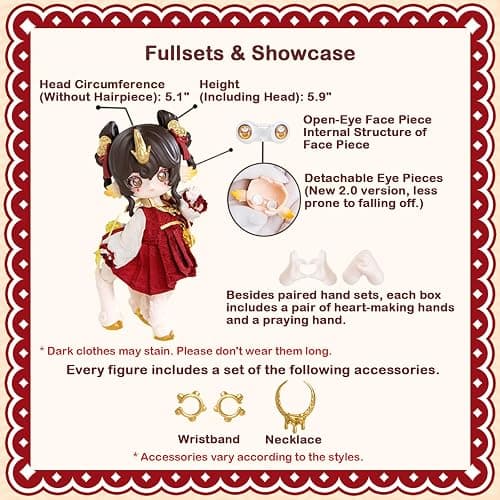 BEEMAI Antu Bestiary of All Spirits Series Single Box (Contains 1 Figure), 1/12 BJD Blind Box Cute Figures Collectibles Birthday Gift thumbnail 4