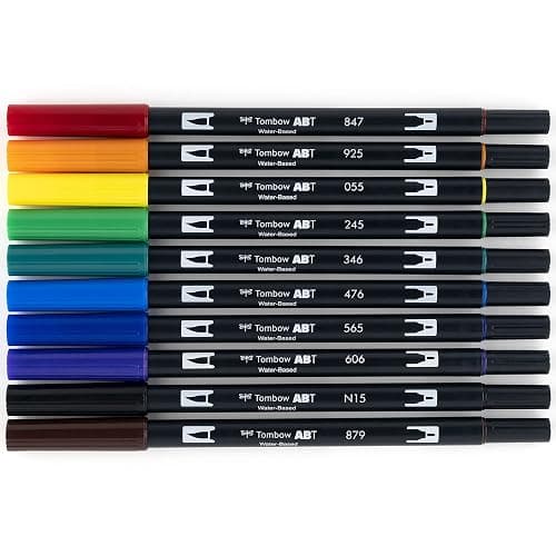 Tombow Dual Brush Marker 10-Piece Set: Primary thumbnail 4