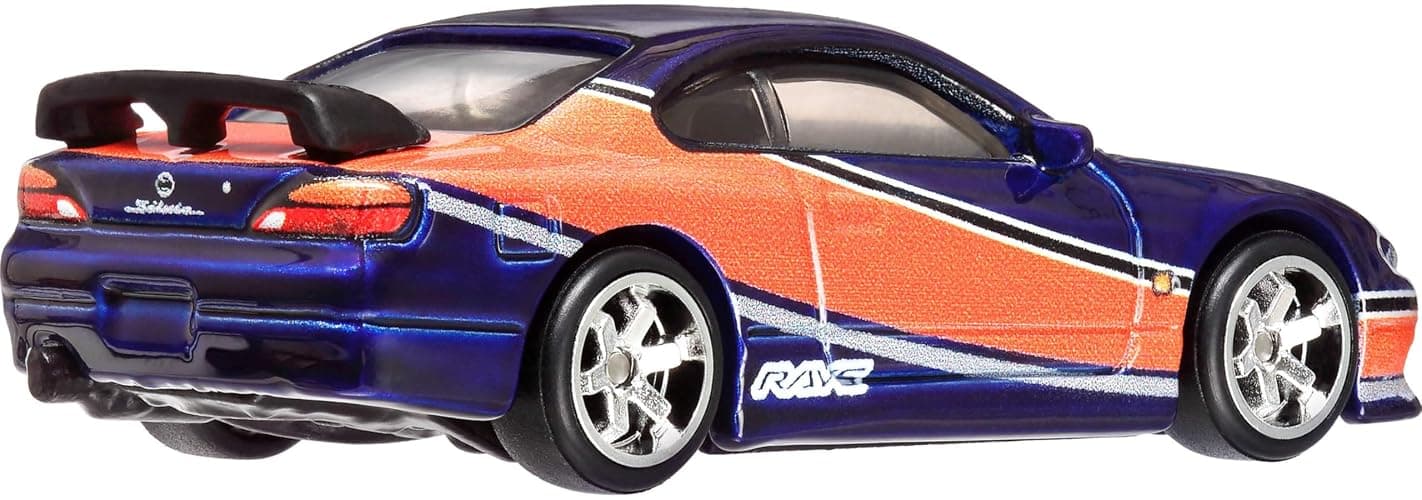 Hot Wheels Toy Cars, Premium Fast & Furious Tokyo Drift Bundle, 5 1:64 Scale Die-Cast Vehicles from the Fast Movie in Collectable Packaging thumbnail 3