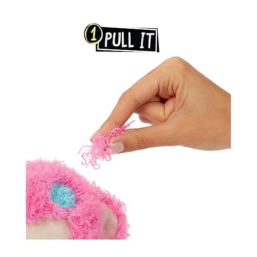 Fluffie Stuffiez Monkey Small Collectible Feature Plush, Surprise Reveal Unboxing with Huggable ASMR Fidget DIY Fur Pulling, Ultra Soft Fluff thumbnail 4