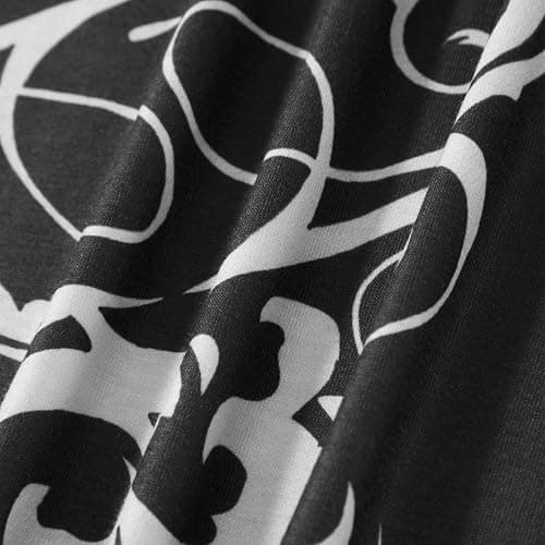 Gothic Tees for Women Y2K Grunge Graphic Short Sleeve Crew Neck T-Shirts 90s Vintage Aesthetic Emo Clothes thumbnail 6