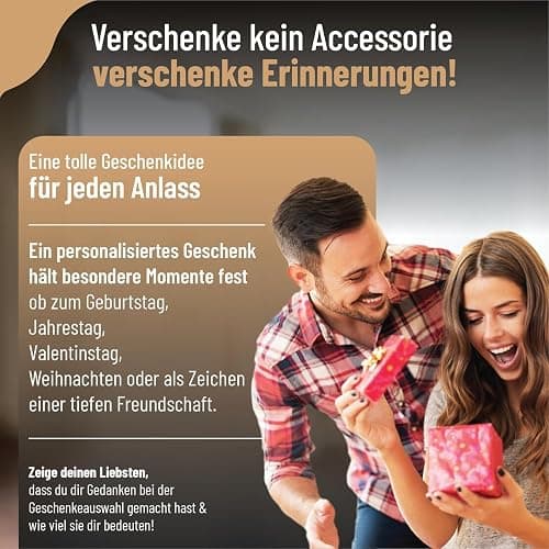 Kleeblattarmband - wasserfest I Armband Gold I Damen Armband mit Anhängern für Mutter & Tochter I für Weihnachten und andere Anlässe I Edelstahl I Größe 17-20 cm (Schwarz Gold) thumbnail 6