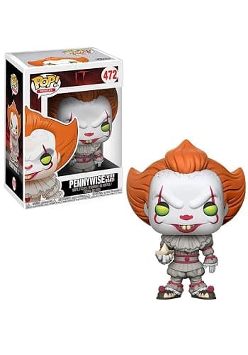 Funko Pop Movies: It - Pennywise with Boat - (Styles May Vary) Collectible Figure - Collectable Vinyl Figure - Gift Idea - Official Merchandise - Toys for Kids & Adults - Horror Fans - Image 1