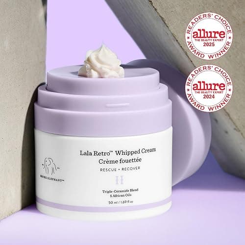 Drunk Elephant Lala Retro Whipped Cream - Ceramide Moisturizer - Clean Clinical Skincare - Cruelty-Free - Dermatologist-Tested - Free of Essential Oils, Silicones, and Fragrance thumbnail 2