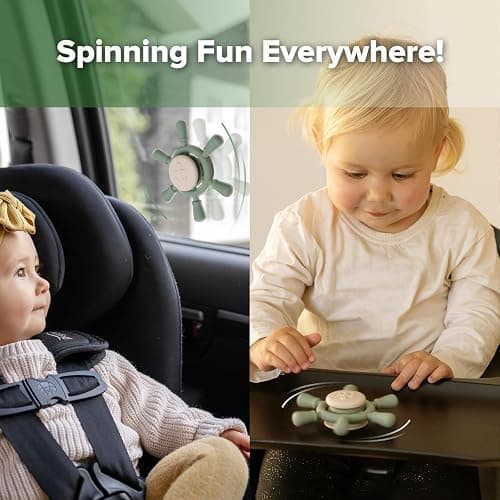 Haakaa Nautical Silicone Baby Bath Toys Set, Food Grade Silicone Bathtub Toys for Toddlers, Mold-Free Stacking Boats & Spinner Toy & Pouring Cup, BPA Free Floating Tub Toys for Baby 6M+ thumbnail 8