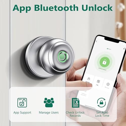 Fingerprint Door Knob thumbnail 4