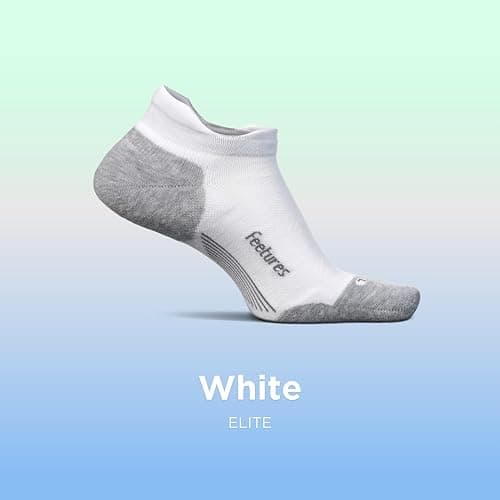 Feetures Elite Max Cushion No Show Tab Ankle Socks - Sport Sock with Targeted Compression thumbnail 3