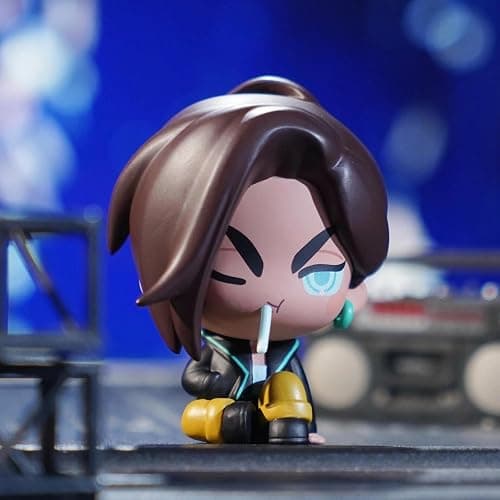Bahomu Anime Statues, Cute Alien Stage Free Stage Series Officially Chibi Figure, Collectable Confirm Style PVC Figures for Birthday Gifts (Hyuna) thumbnail 3