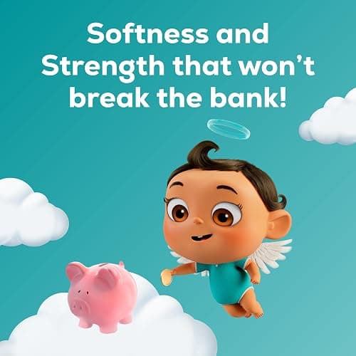 Angel Soft Toilet Paper, 48 Mega Rolls = 192 Regular Rolls, Soft and Strong Toilet Tissue thumbnail 5