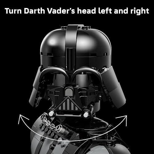 LEGO Star Wars Darth Vader Bust - Collectible Building Set for Adults, Ages 18+ - Star Wars Gift for Men & Women - with Darth Vader Minifigure - Bedroom or Shelf Decor - 75439 thumbnail 5