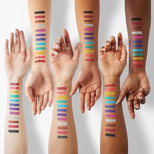 BestLand 12 Colors Matte Liquid Eyeliner Set Rainbow Colorful Neon Eyeliner Pencil Pigmented Waterproof Smudgeproof Long Lasting Gel Eye Liner Christmas Makeup Gift Kit for Women (Set E) thumbnail 3