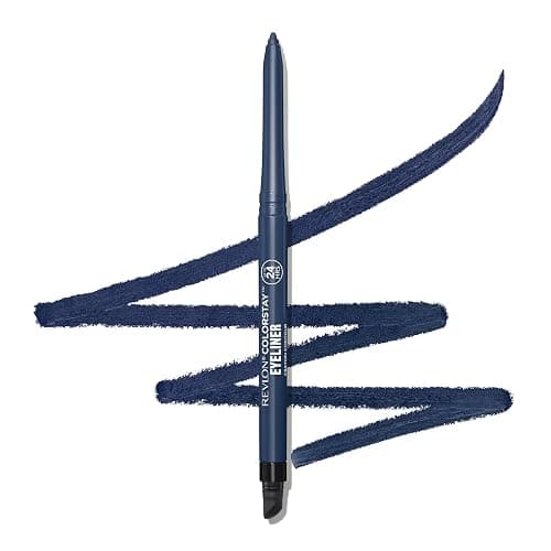 REVLON ColorStay Pencil Waterproof Eyeliner, Smudge-Proof, Eye Makeup with Built-In Sharpener, 213 Navy, 0.01 oz thumbnail 2
