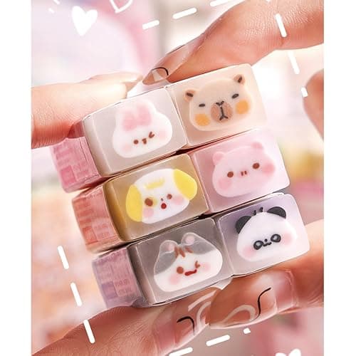 30 Pcs Cute Erasers Cartoon Animal Eraser Kawaii 3D Erasers Pencil Eraser for Students Girls Boys Women School Office Supplies Small Eraser Gift Pack (Animal) thumbnail 4