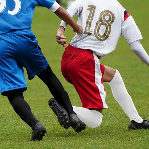 SUNYIWJIE 2 Pair High Football Baseball Socks Multiple Sizes Over the Knee Baseball Socks Extra Long Soccer Sock for Boys Men thumbnail 6