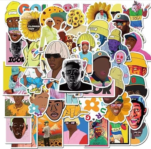 Funny Sticker Pack (Tyler, The Golfer) thumbnail 2