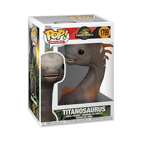 Funko Pop! Movies: Jurassic World: Rebirth - Titanosaurus - Collectable Vinyl Figure - Gift Idea - Official Merchandise - Toys for Kids & Adults - Movies Fans - Model Figure for Collectors - Image 1