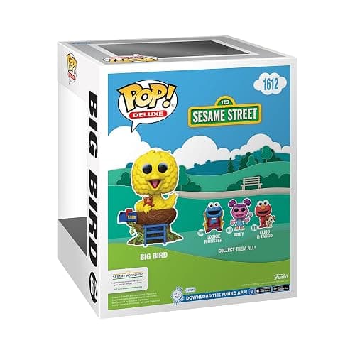 Funko POP! Deluxe: Sesame Street - Big Bird in Nest | Official Cartoon/Animation Merch - Collectable Vinyl Figurine for Shelf Display - Birthday Gift Idea for Fans and Collectors thumbnail 3