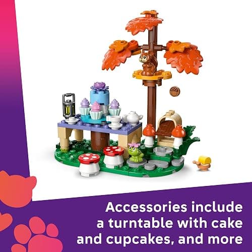 LEGO Friends Forest Tea Party 42690 | Building Toys for Girls & Boys, Ages 6+, Toy Playset W/ 2 Minidolls, 116 pieces, Gift for Birthdays thumbnail 3