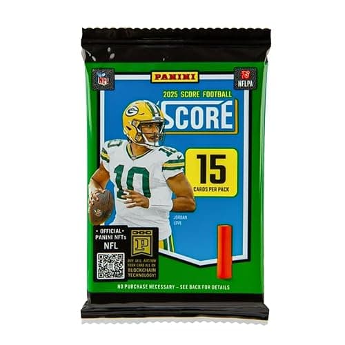2025–26 Panini Score NFL Football Mega Box – Official Trading Cards – Mega Box Exclusive Parallels, Rookie Cards & Inserts – Sealed Retail Box thumbnail 3
