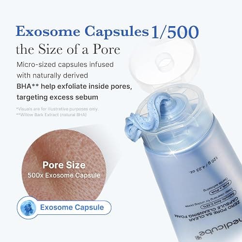 medicube Zero Pore Capsule & Pore Brush Set: Zero Pore Clear Blue Capsule Facial Deep Cleanser and Multi Pore Brush & Mask Applicator thumbnail 5
