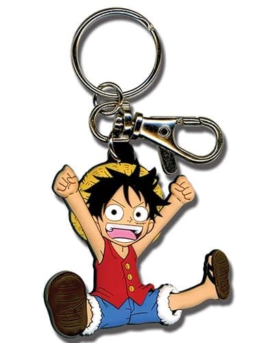 Great Eastern Entertainment One Piece SD Luffy PVC Keychain - Image 1