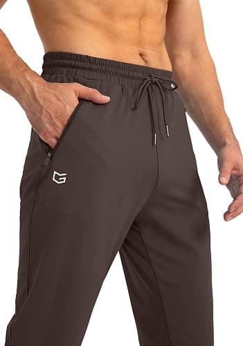 G Gradual Men's Sweatpants with Zipper Pockets Tapered Joggers for Men Athletic Pants for Workout, Jogging, Running thumbnail 3