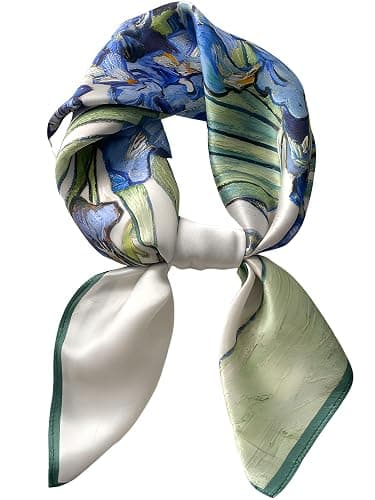 Onllh Silky Scarf for Women Lightweight Satin Bandanas Neck Hair Wrap For Sleeping Head Scarves 27.5" - Image 1