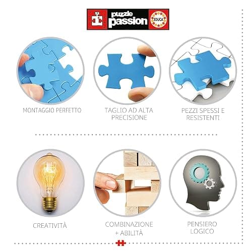 Educa - Puzzle 1000 pezzi Dentro e Fuori 2 Extreme | Puzzle animazione | Misura 68x48 cm | Include colla Fix | Per adulti 14+ (20266) thumbnail 4