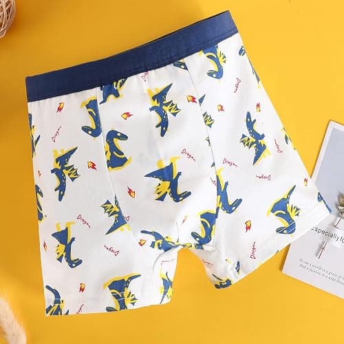 JackLoveBriefs Boys Cotton Boxer Briefs Dinosaur Polar Bear Toddler Kids Underwear 12 Pack thumbnail 2